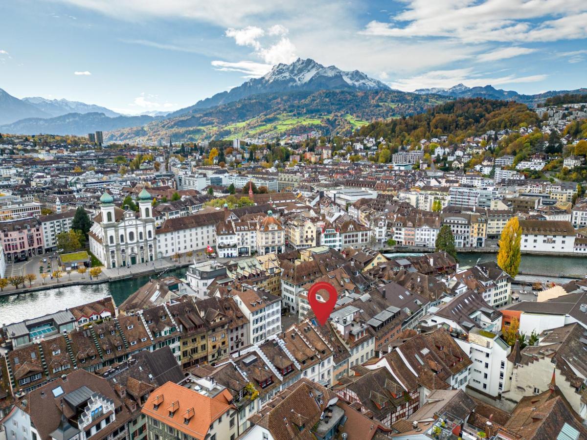 A&Y Oldtown Penthouse Loft Luzern Apartment Luaran gambar