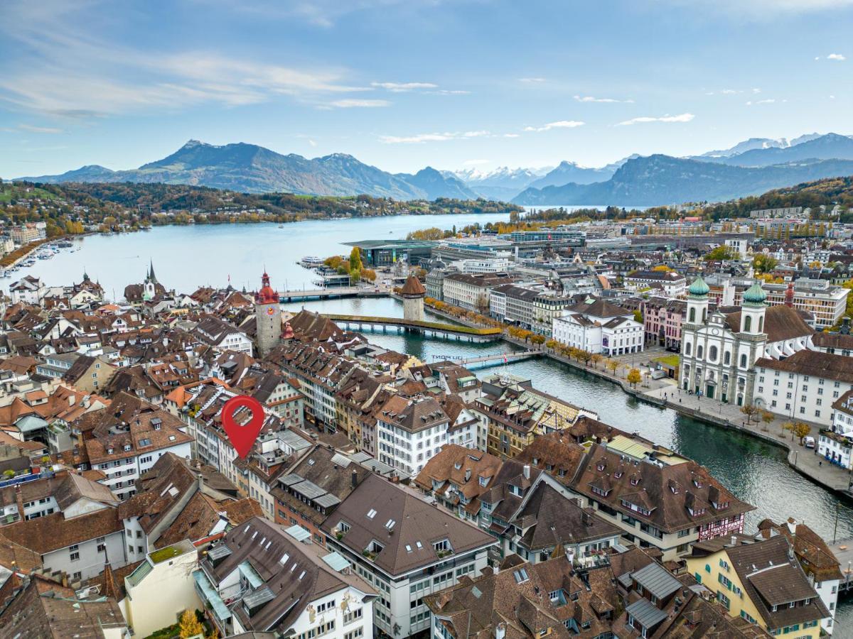 A&Y Oldtown Penthouse Loft Luzern Apartment Luaran gambar