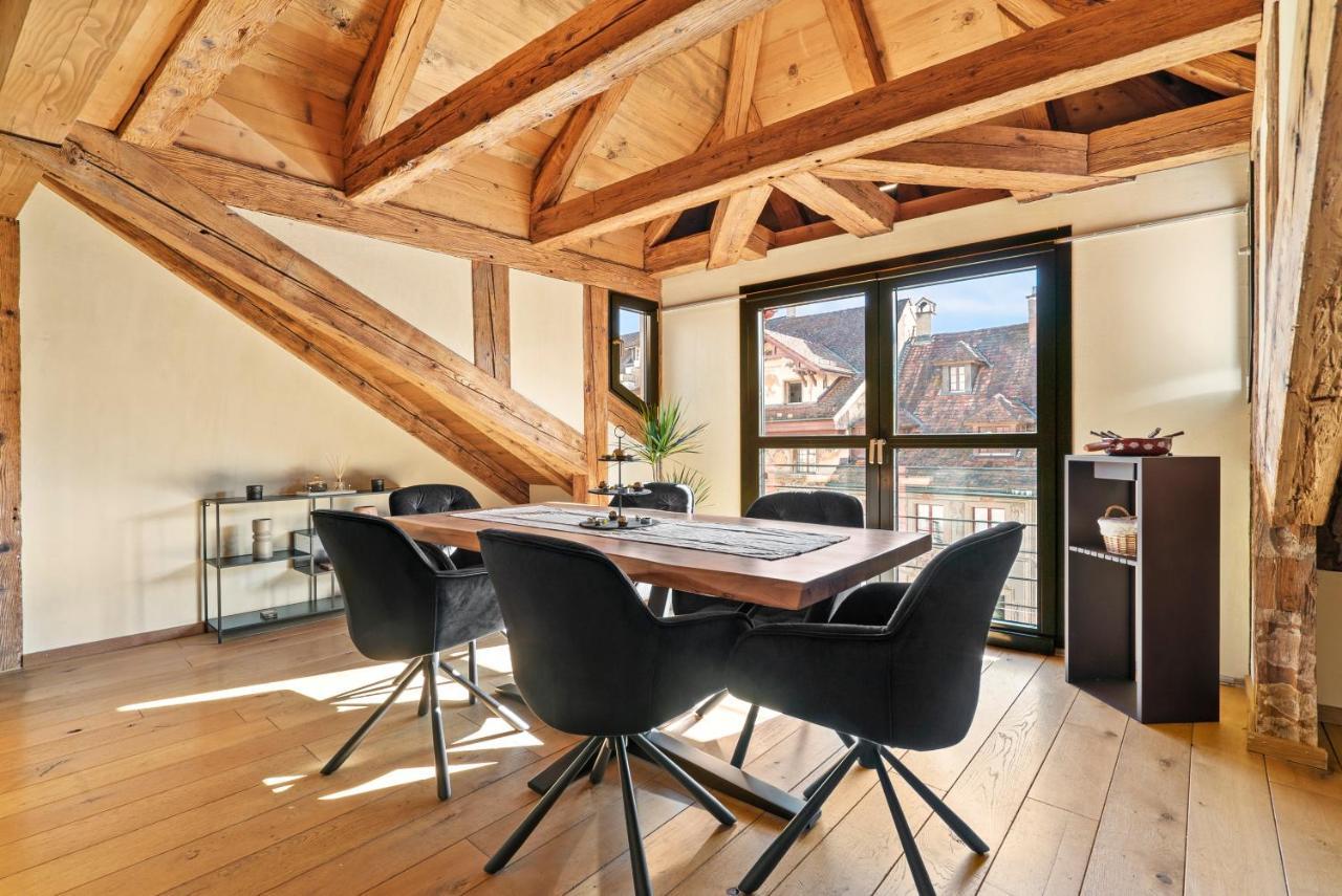 A&Y Oldtown Penthouse Loft Luzern Apartment Luaran gambar